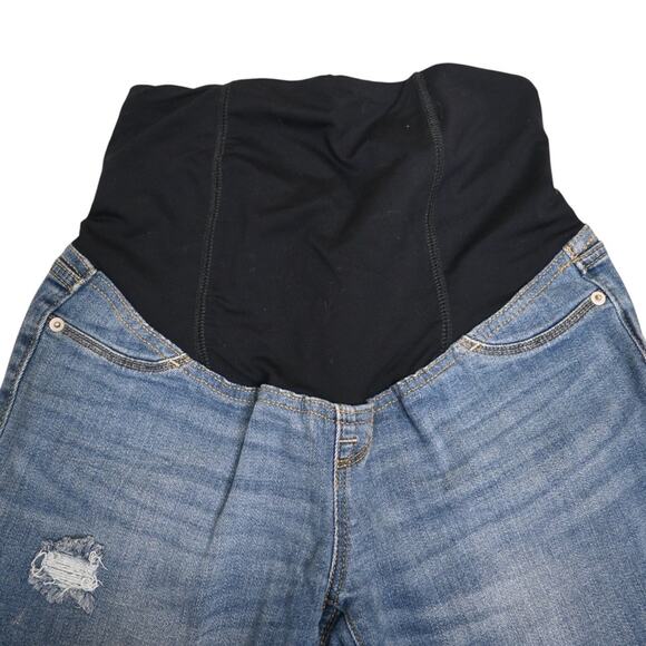 Isabel Maternity Women's 2 Straight Crop Jeans - Picture 6 of 9